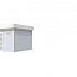 Vuren Topvision Kievit, 400 x 300 cm, wanden lichtgrijs en basis wit.
