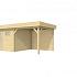 Vuren Topvision Tapuit, 300 x 300 en luifel 300 cm, onbehandeld.