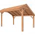 Douglasvision kapschuur Comfort 400 x 250 cm, onbehandeld.