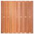 Tuinscherm hardhout 18 planks Bronkhorst 180x180cm