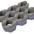Grastegel 60x40x10 cm Grijs Profiel