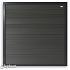 560 WPC Fortescherm geheel Antraciet met Aluminium kader 180x180cm