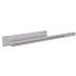 Tussenpaal Wit/ Grijs glad met diamantkop 10x10x280 cm