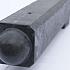 Tussenpaal Antraciet glad met diamantkop 10x10x190 cm