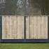 Berton©-sleufpaal Reest antraciet 11,5 x 11,5 x 280 cm eindmodel