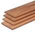 Hardhouten Angelim Vermelho beschoeiings plank 2x20x250cm
