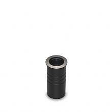 Peral rond zwart 2W