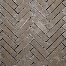 Gebakken Dikformaat oud Bolsward 20x6.5x6 cm ongetrommeld