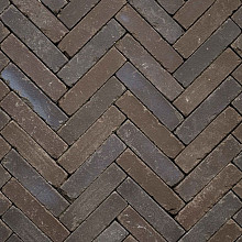 Gebakken Dikformaat Oud Dordrecht 20x6.5x6 cm hoog getr.