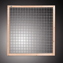 Douglas Draadscherm in kader 180x180 cm maas 10