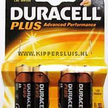 Batterijen AA duracel per 4