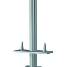 Schommelhaak gelagerd d-sluiting verzinkt M12x150mm