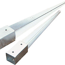 Puntpaalhouder thermisch verzinkt 121x121x900 MM