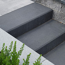 Oudhollandse Traptreden carbon 37x15 cm buiten hoekstuk