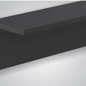 Composiet hoekprofiel Antraciet/Zwart 300cm