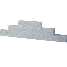 Splitblok Noors Wit 38x9x9 cm