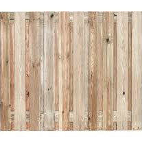 Tuinscherm Enschede Recht 21 planks (19+2/ Privacy) 180x180 cm