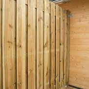 Tuinscherm Enschede Recht 21 planks (19+2/ Privacy) 180x130 cm