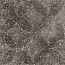 Hormigon Antracite Floret 70x70x3.2 cm