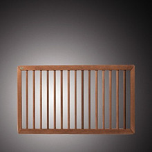 Bangkirai Hek Recht Kader 100x180