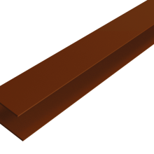 WEO35-60 Alu Cladding F-profiel Ipé 6,5x8,5x360 cm