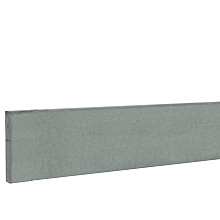 Onderplaat grijs voor betonpaal 3.5x24x184 cm