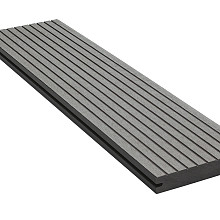 Elements Massief Licht Grijs 2.3x14.0x400 cm