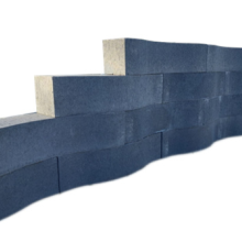 Patio wave 60x15x15 antraciet