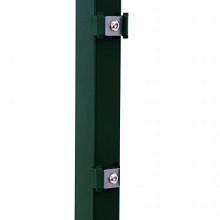 Paal groen 40x40x220 tbv mat 160 cm