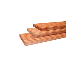 Douglas Vlonderplanken/Anti-slip Onderkant Glad