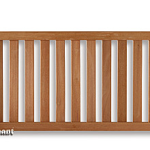 518 HH Bangkirai Luxe Hek Recht 180x90cm