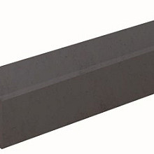 Betonpaal Rotsmotief Hoekpaal antraciet 10x10x280 cm tbv 130 cm scherm