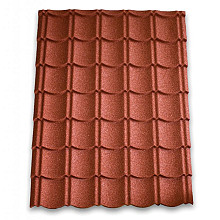 Aqua-Pan Plaat 113.5x86 cm Dikte 2.8mm Rood  (Werkend 0.86m2)