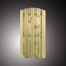 ge mpregneerde en zwarte deuren